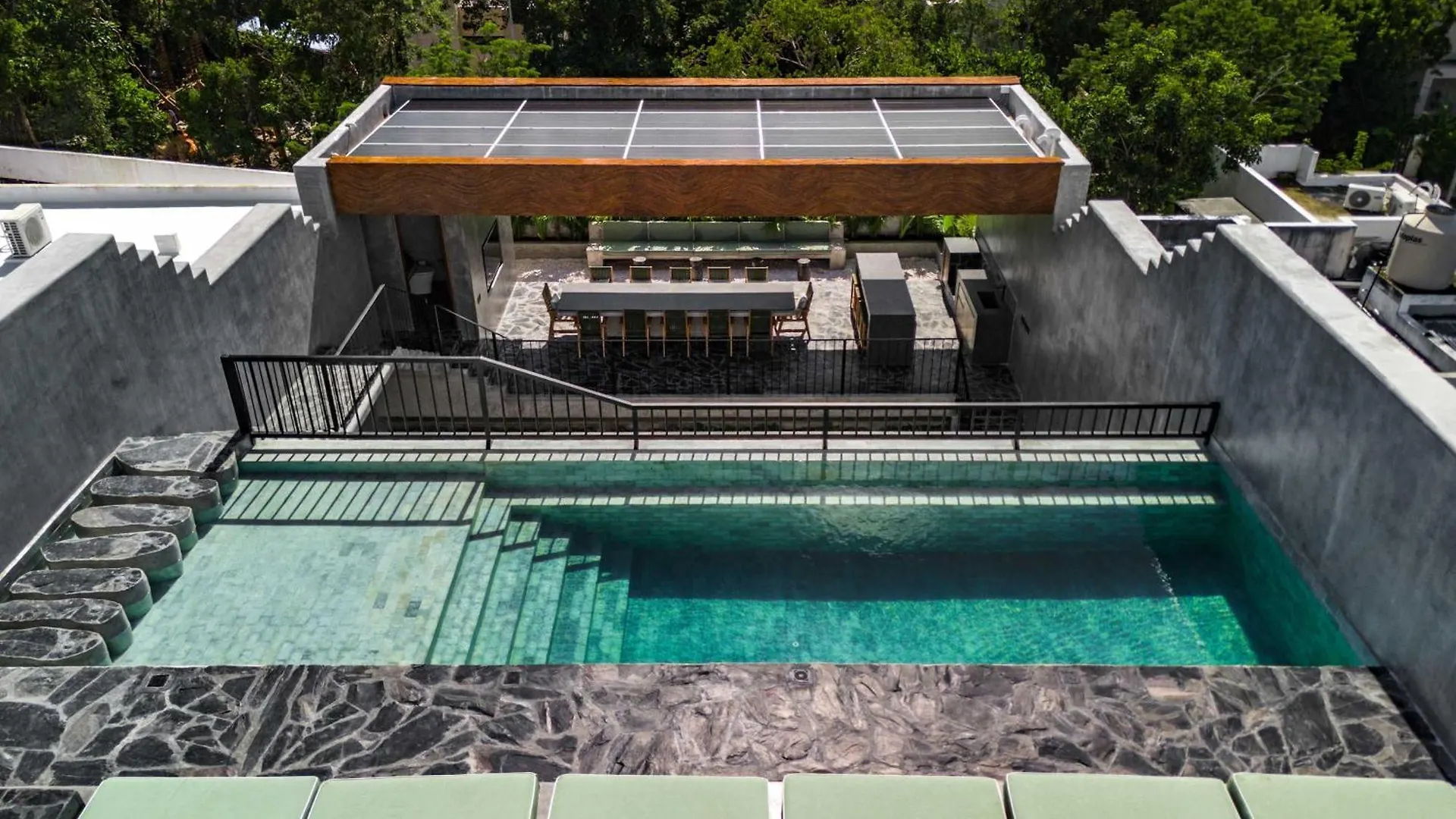 Villa Jungle Mansion Rooftop Pool With Event Space 툴룸